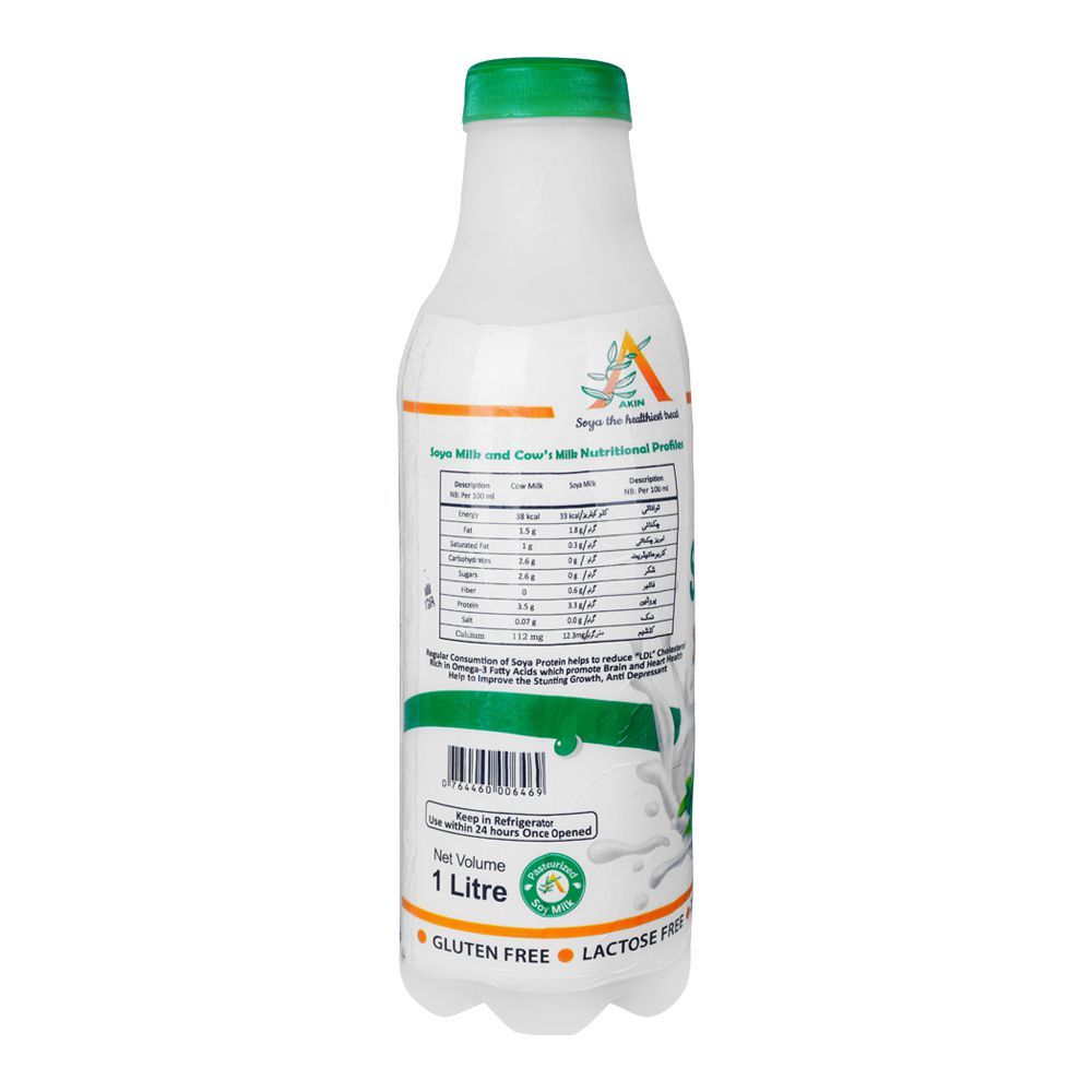 Nice Soy Milk Unsweetened Original, 1 Liter Pet - Image 3