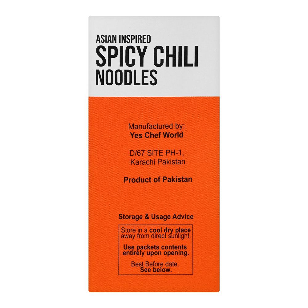 Yes Chef Asian Spicy Chili Noodles 5 Easy Steps, 180g - Image 3