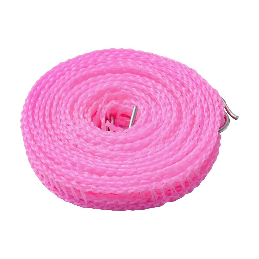 Cloth Drying Cord, 5 Meters, Pink - Main Image