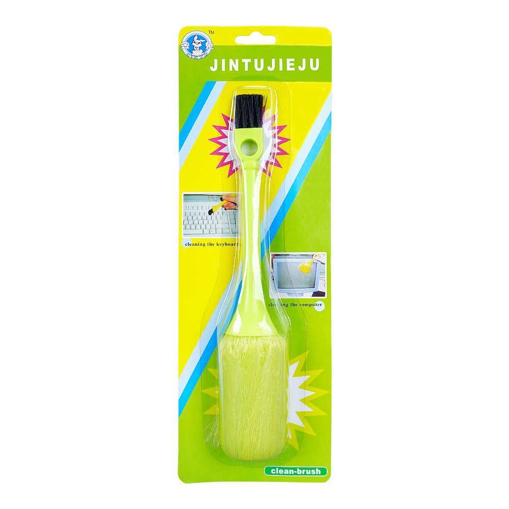 Computer Clean Brush Double Sided, Green - Main Image