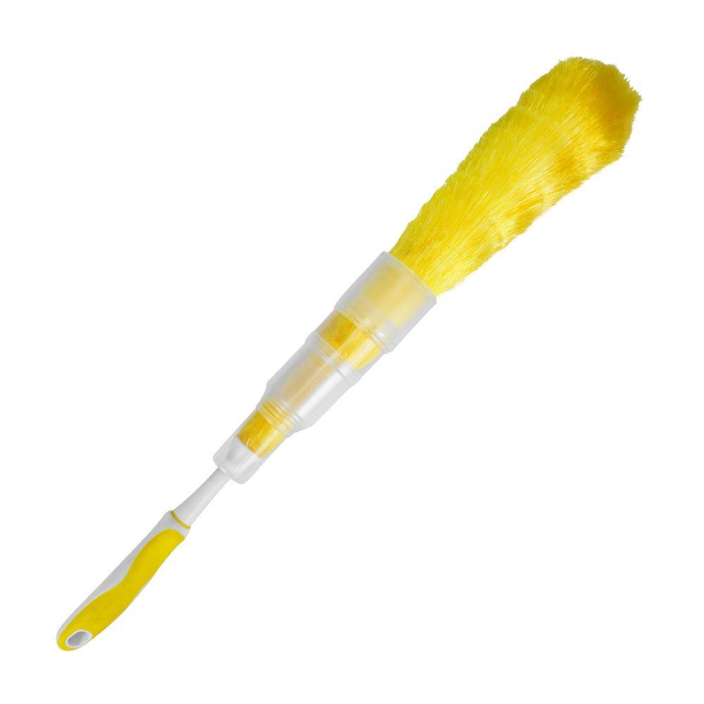 PP Duster With Cover Single, Yellow - Image 3