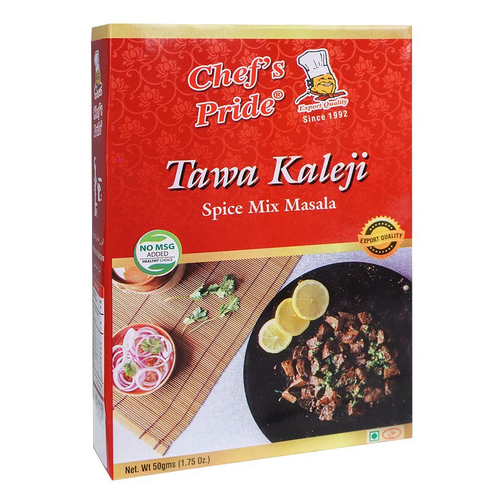 Chef's Pride Tawa Kaleji Spice Mix Masala, 50g - Main Image