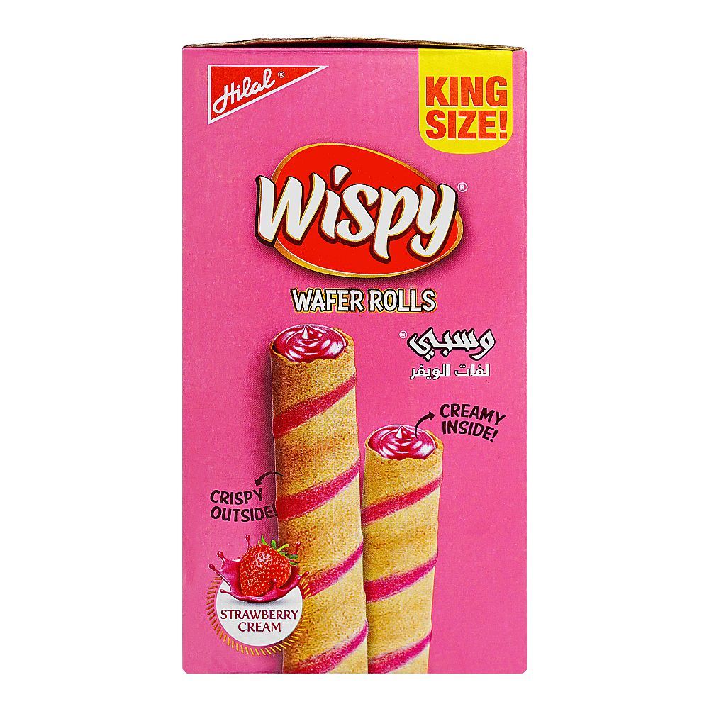 Hilal Wispy Crispy Wafer Twin Strawberry - Image 3