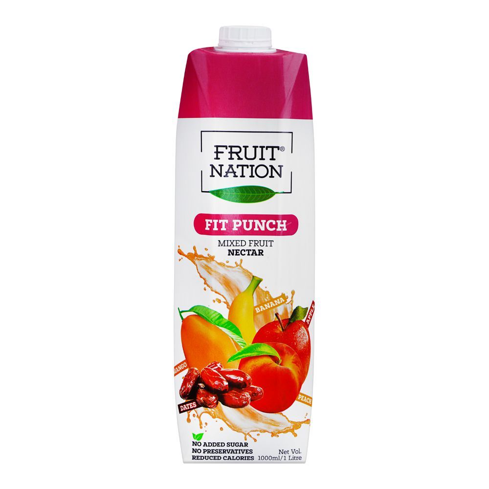 Fruit Nation Fit Punch Mixed Fruit Nectar Juice, 1 Liter - Main Image