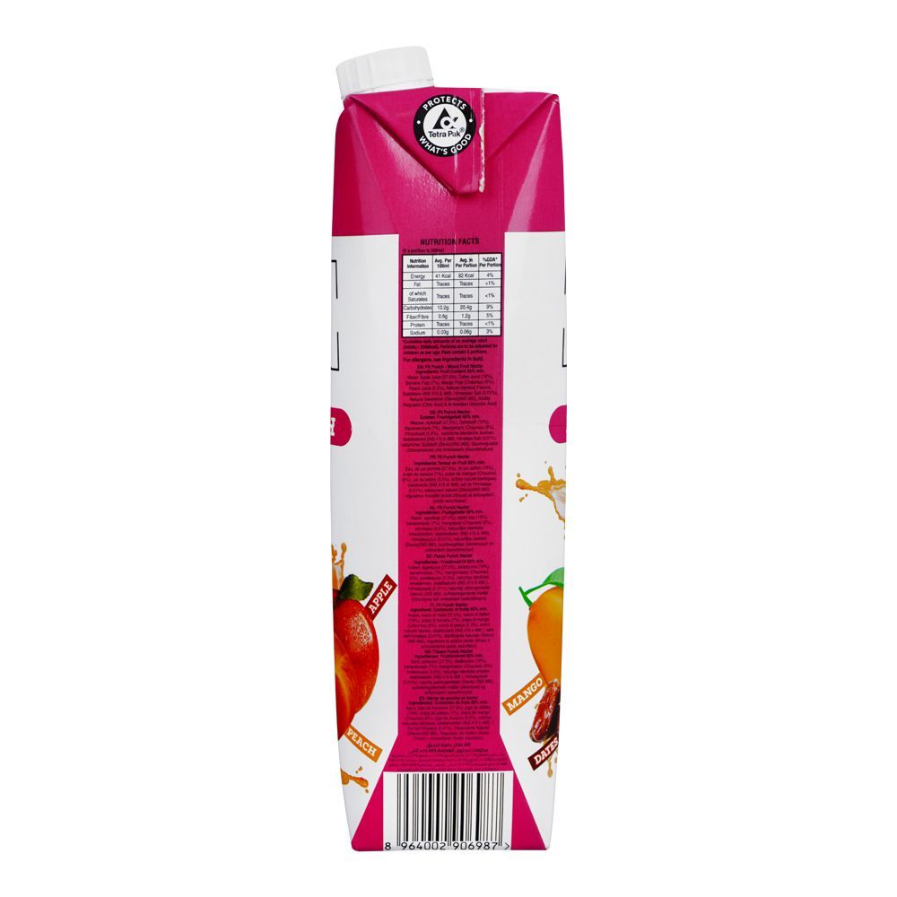 Fruit Nation Fit Punch Mixed Fruit Nectar Juice, 1 Liter - Image 2