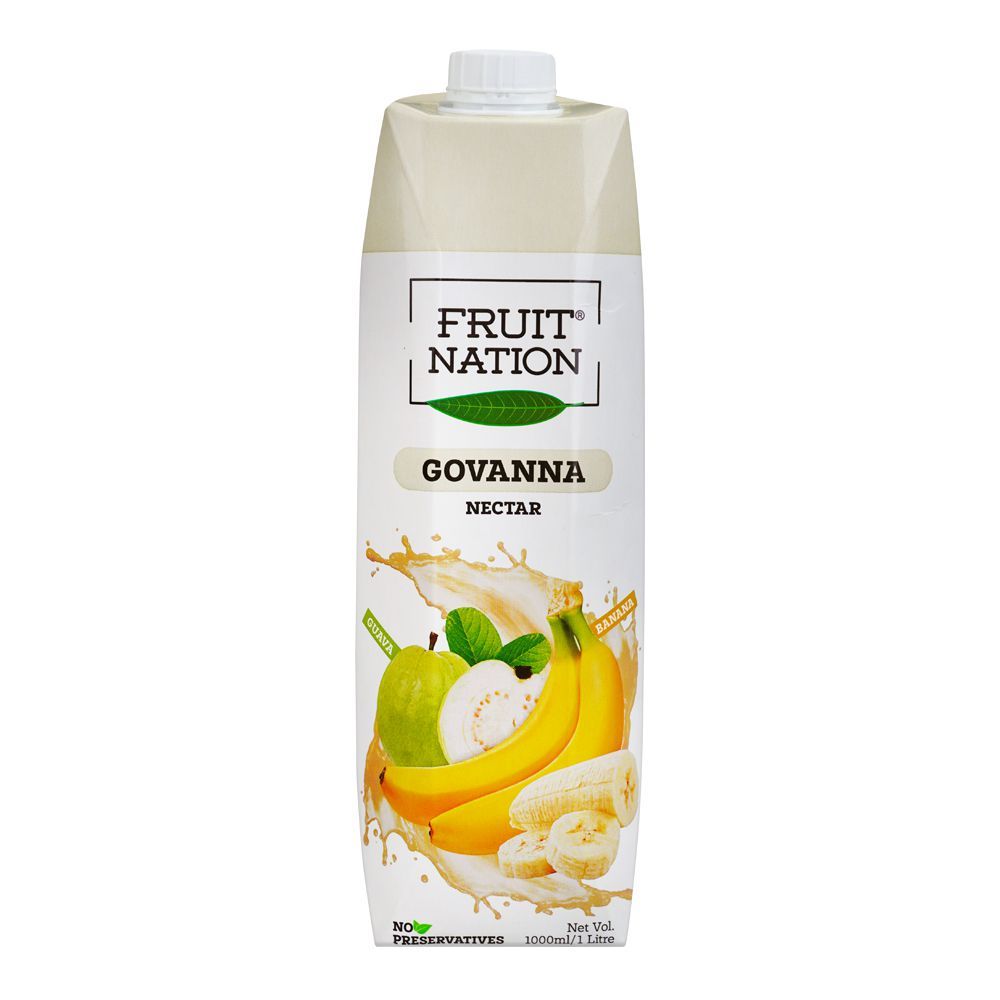 Fruit Nation Govanna Nectar Juice, 1 Liter - Main Image