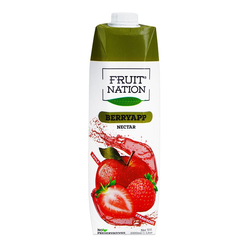 Fruit Nation Berryapp Nectar Juice, 1 Liter - Main Image