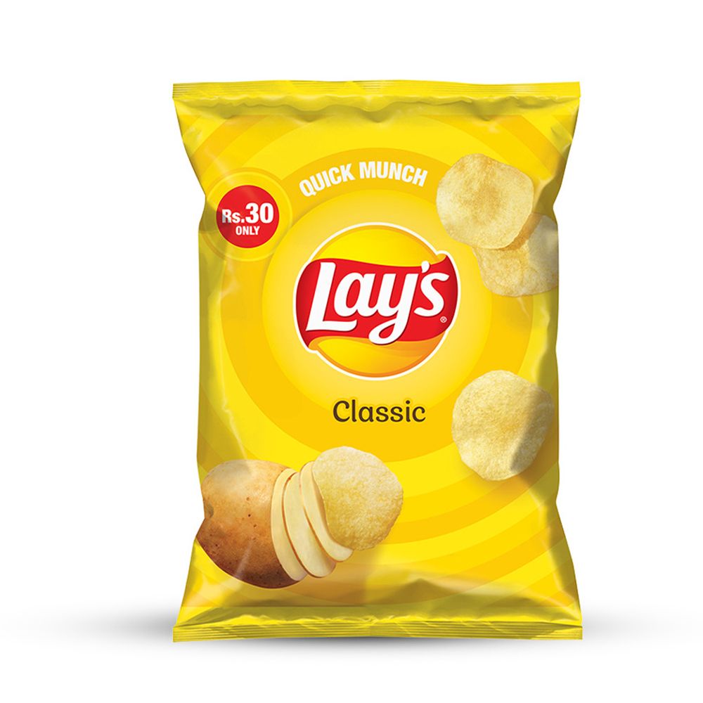 Lay's Classic Salted Chips, Potato Chips, 20g - Main Image