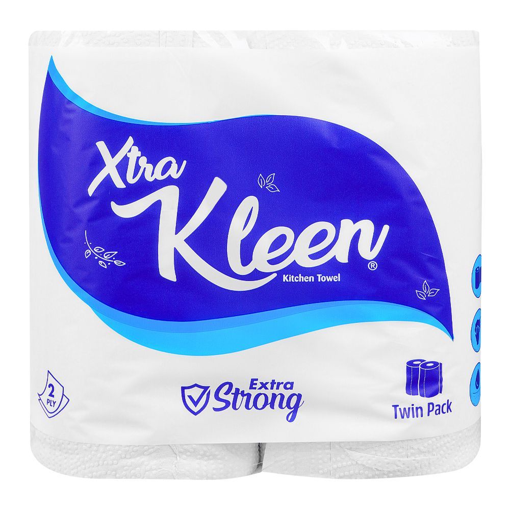 Xtra Kleen Tissue, Kitchen Towel Roll, Twin Pack, 2-Pack - Main Image