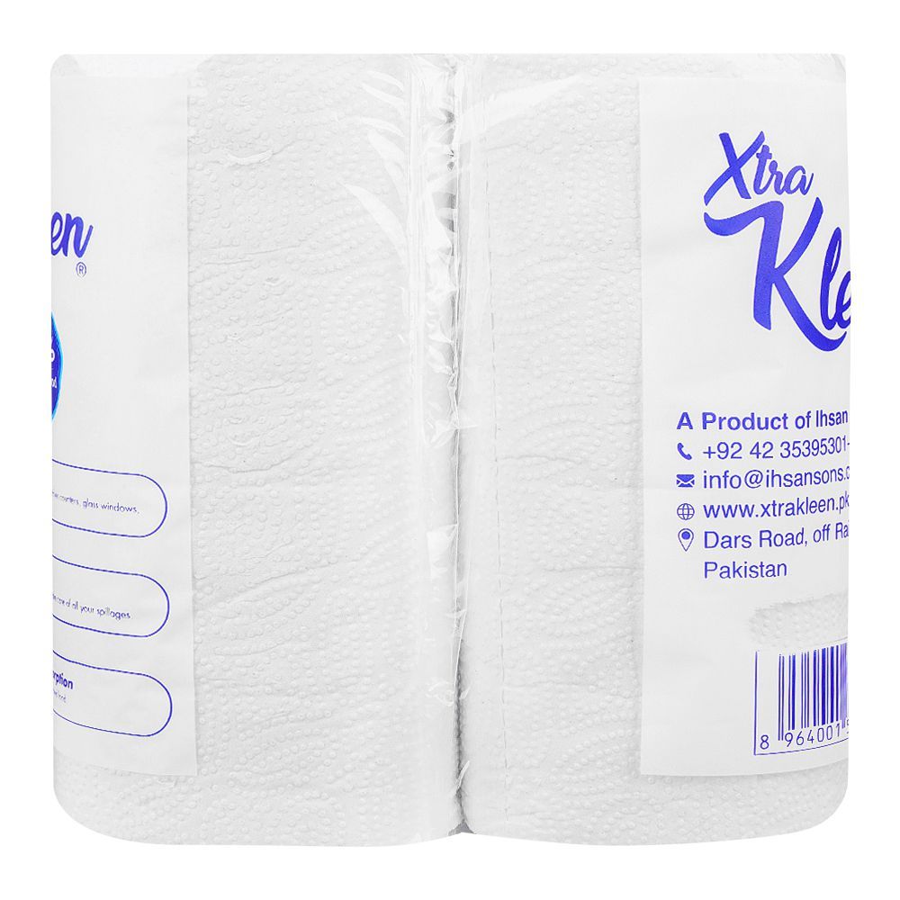 Xtra Kleen Tissue, Kitchen Towel Roll, Twin Pack, 2-Pack - Image 2