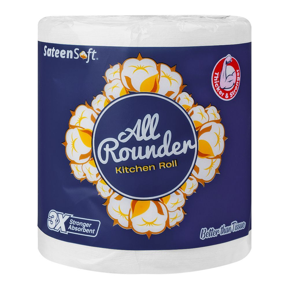 Sateen Soft All Rounder, Kitchen Roll, Small - Main Image