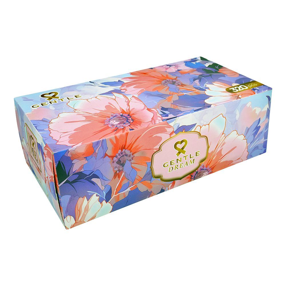 Gentle Dream Tissue Box, 4-Layers, 320-Pieces - Main Image