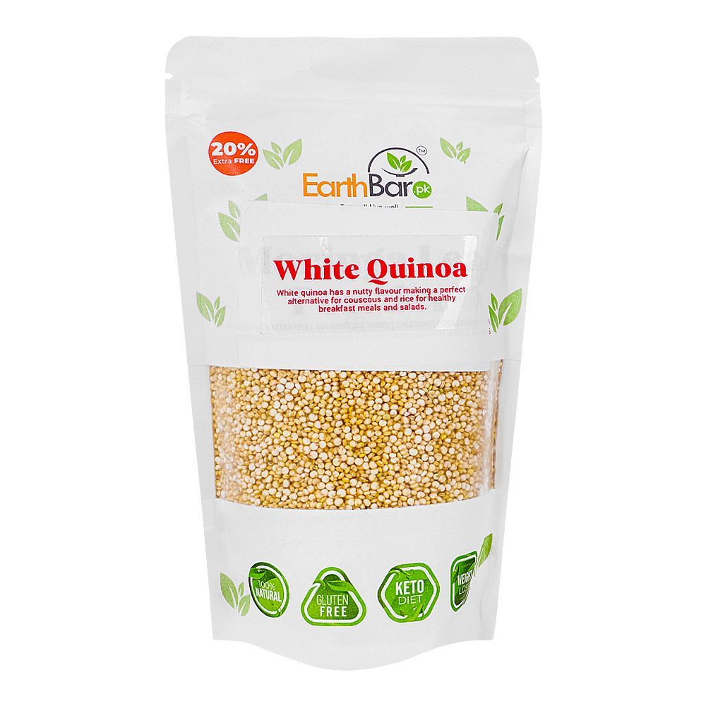 Nature's Bar Quinoa White, Diet Food, Cereal for Breakfast, Quinoa Seeds, Protein Rich food, 250g - Main Image