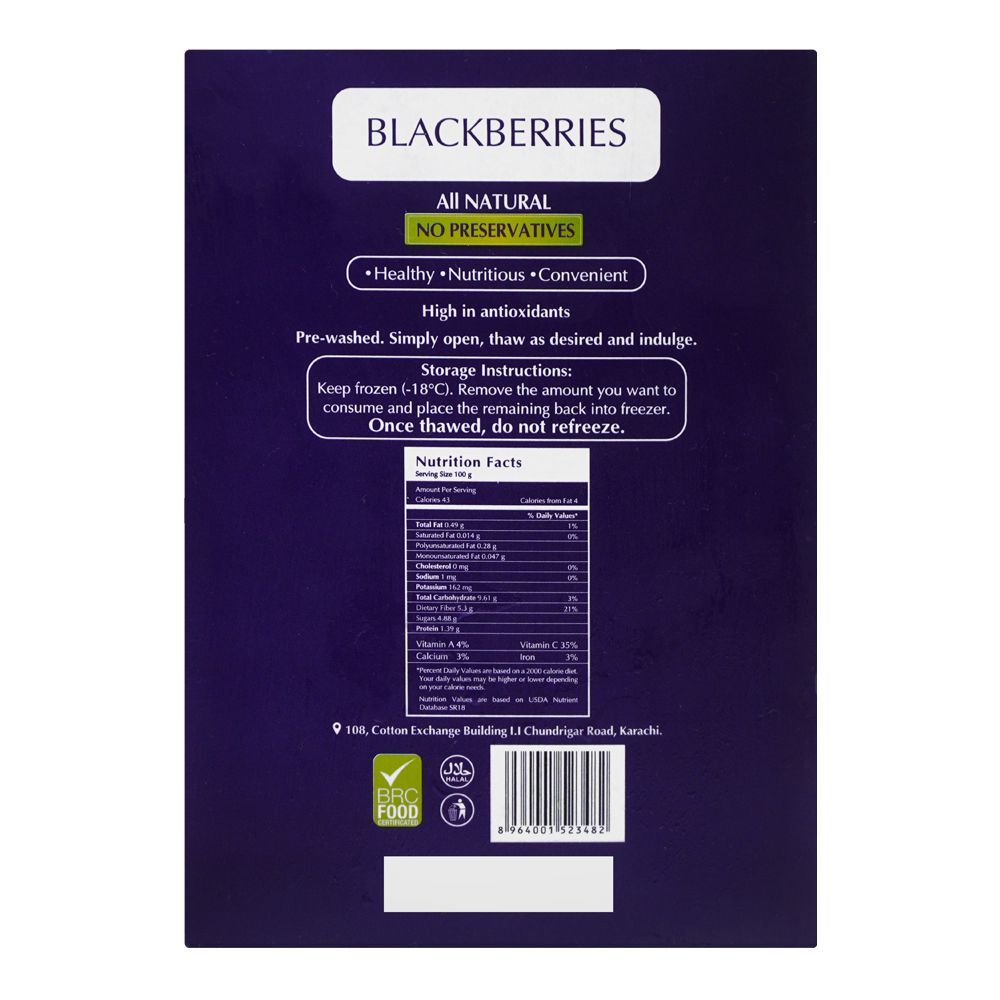 Wholesome Foods Black Berries, 300g - Image 2