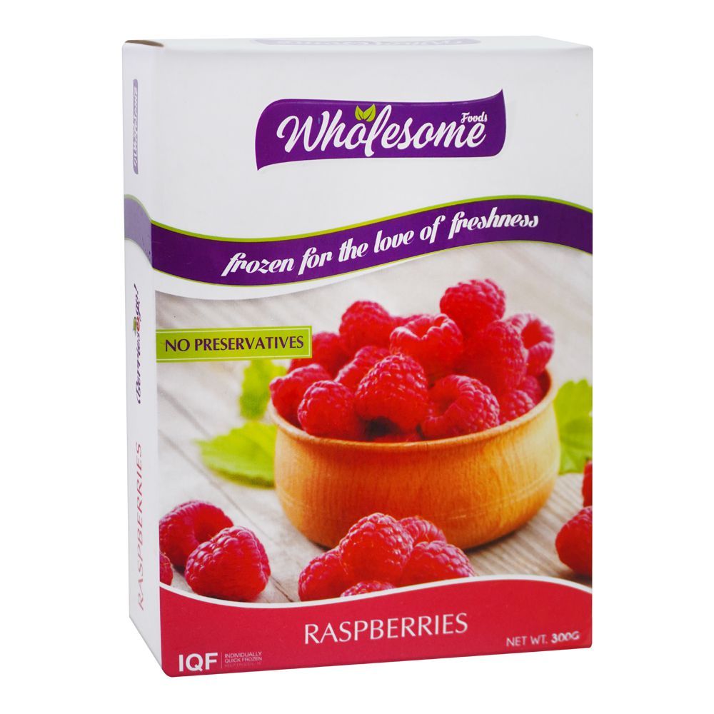 Wholesome Foods Rasp Berries, 300g - Main Image