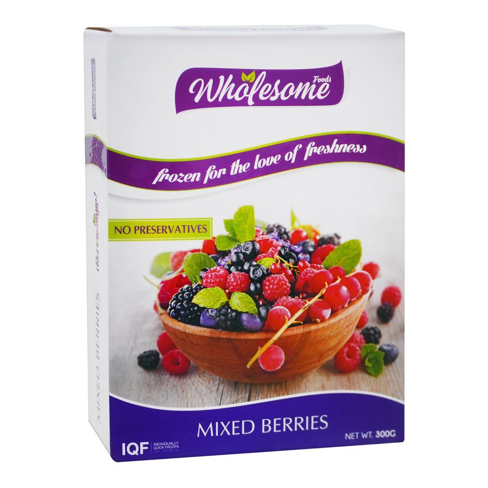 Wholesome Foods Mixed Berries, 300g - Main Image