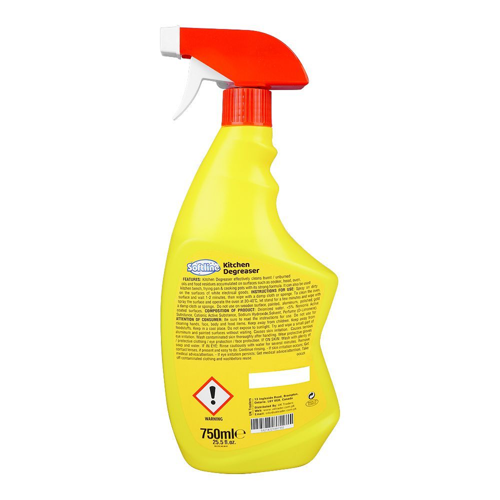 Softline Kitchen Degreaser Spray, 750ml - Image 2