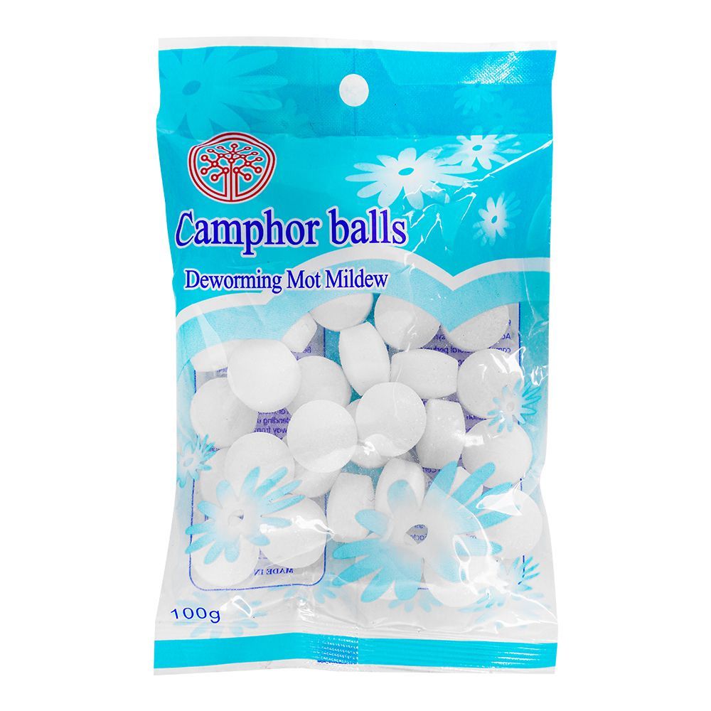 Camphor Balls Deworming Mot Mildew, 100g - Main Image