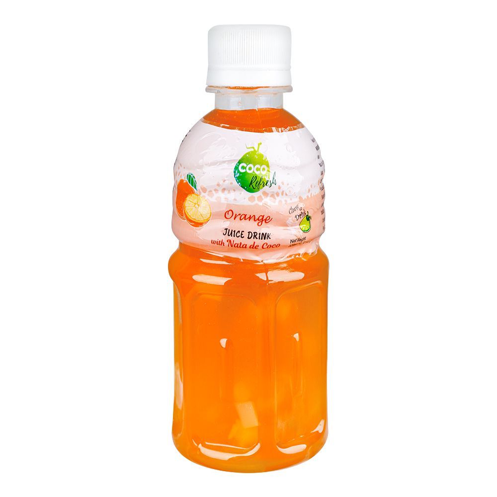 Italiano Coco Refresh Nata De Coco Orange Juice Drink, 320ml - Main Image