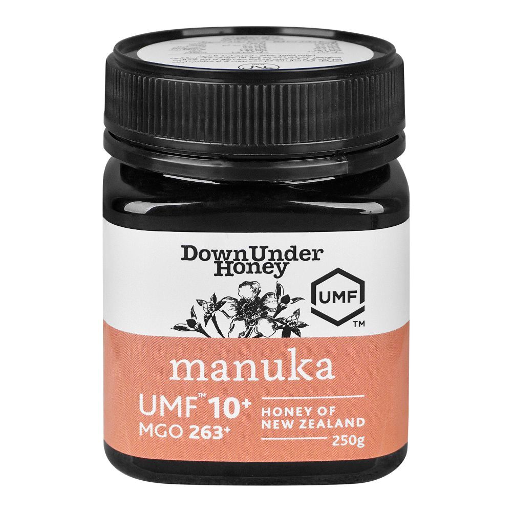 DownUnder Manuka Honey, UMF10+, MGO 263+, 250g - Main Image