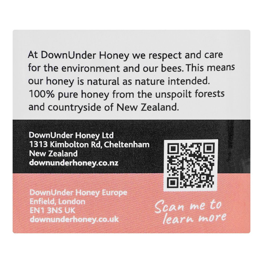 DownUnder Manuka Honey & Lemon, MGO 83+, 250g - Image 3