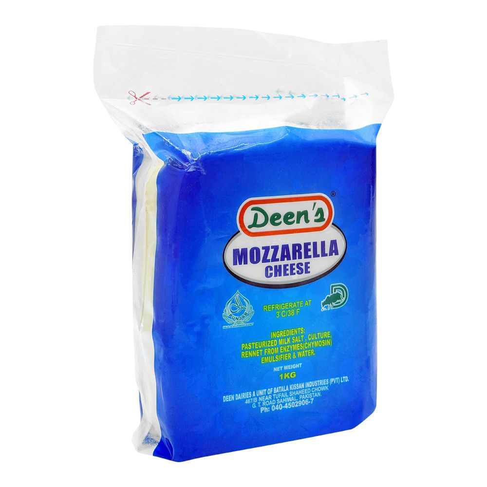 Deen's Mozzarella Cheese, 1kg - Main Image