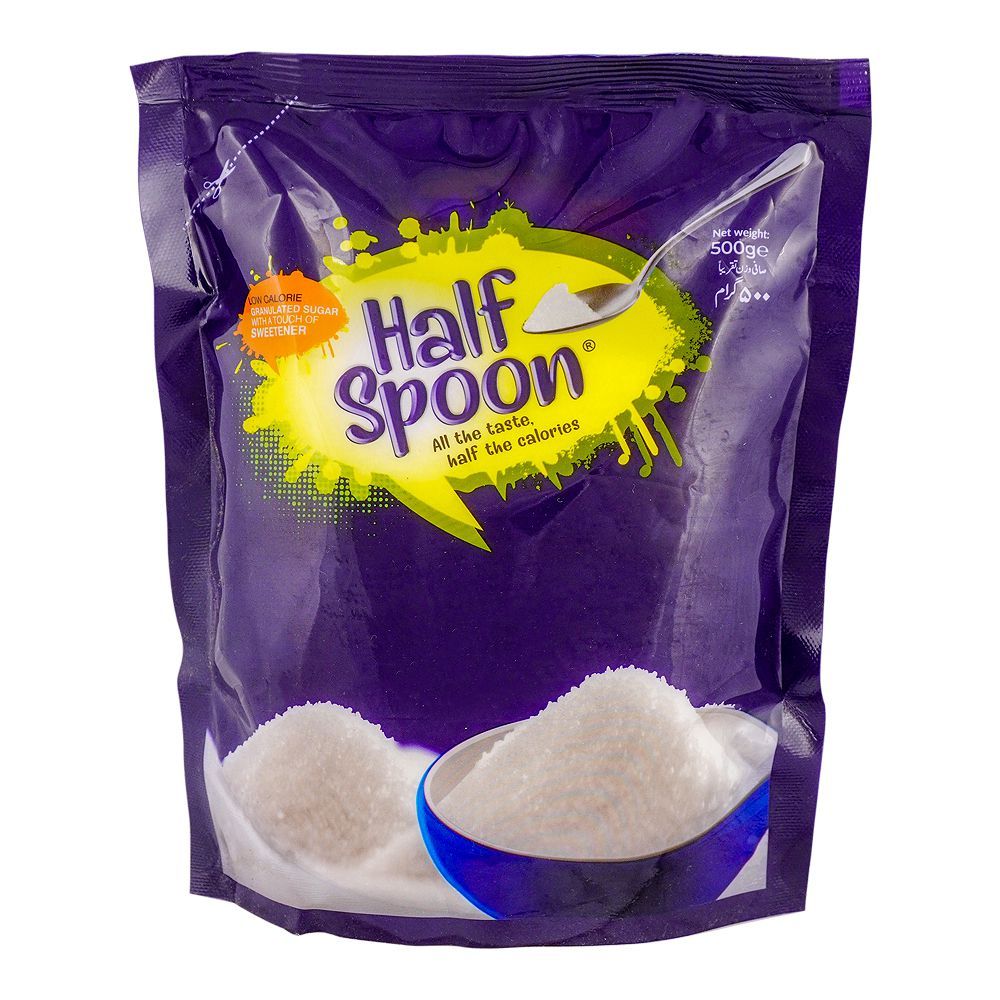 Half Spoon Granulated Sugar Pouch, 500g - Main Image