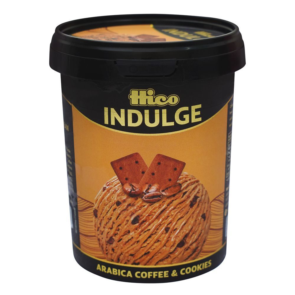 Hico Indulge Fude Brownie Ice Cream, 500ml - Main Image