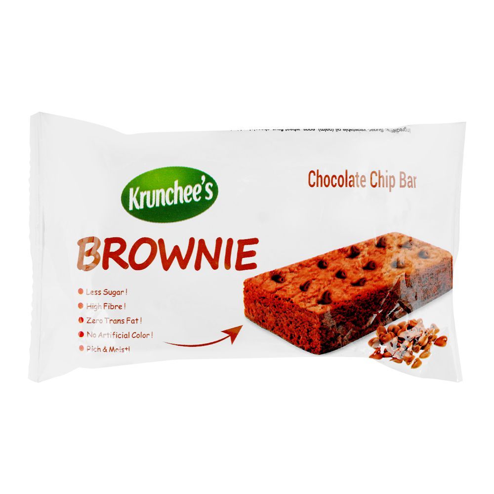 Krunchee's Brownie Chocolate Chip Bar, 30g - Main Image