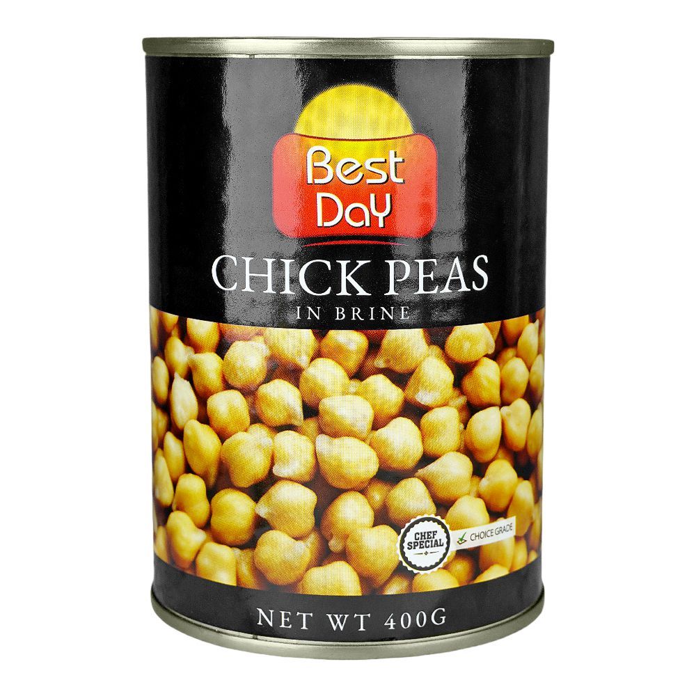 Best Day Chick Peas In Brine, 400g - Main Image