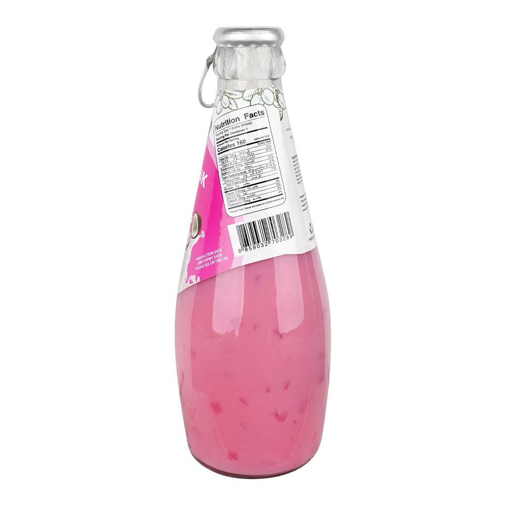 Espana Rose Milk Drink With Nata De Coco, 290ml - Image 2