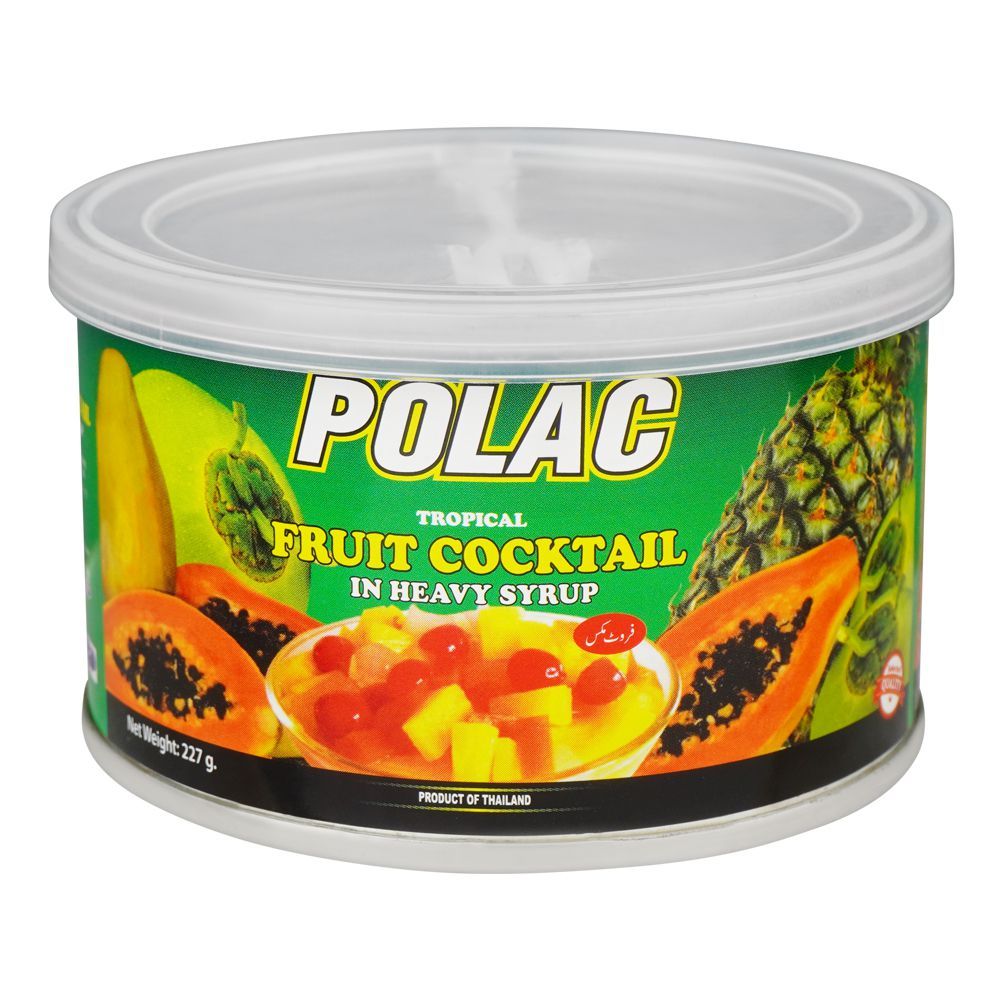 Polac Topical Fruit Cocktail In Heavy Syrup, 227g - Main Image