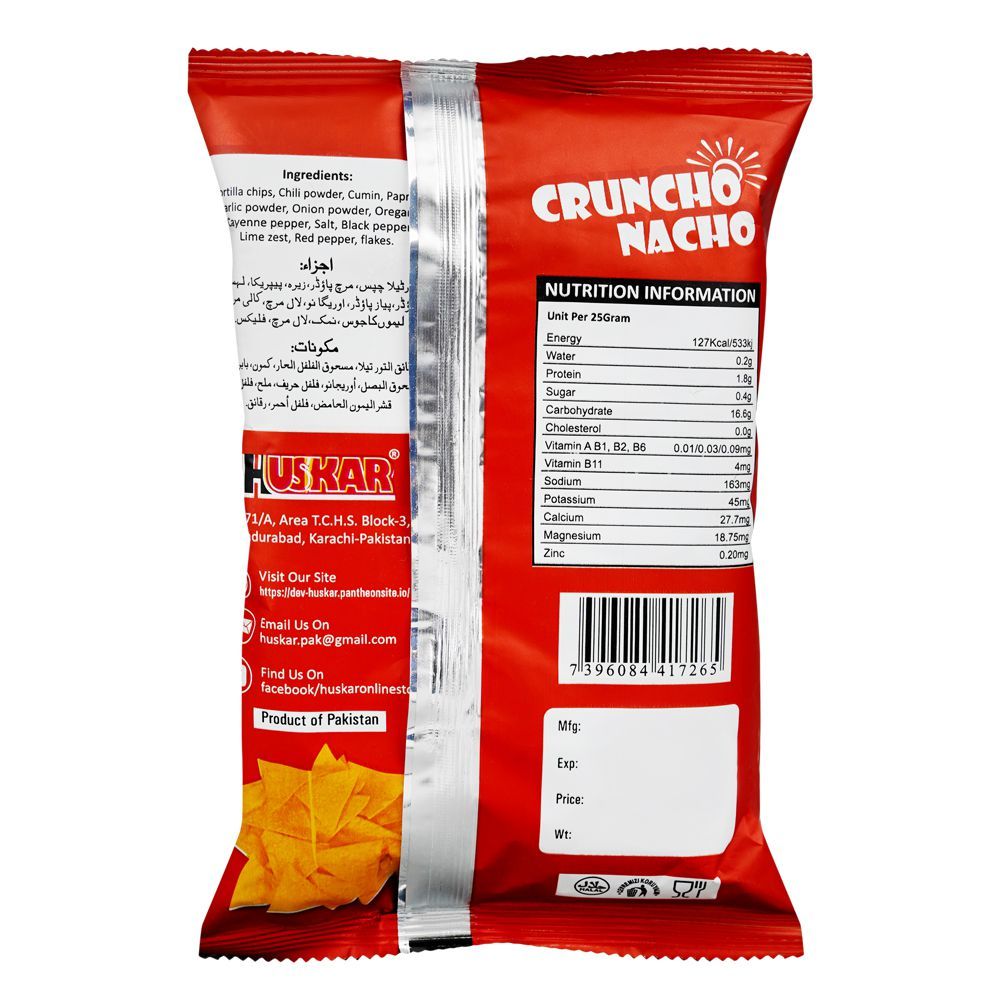 Cruncho Nacho Bar.B.Q Tortilla Chips, 45g - Image 2