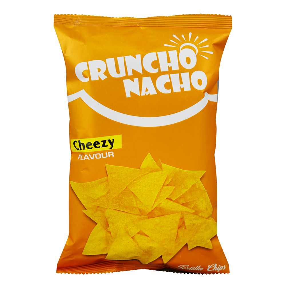 Cruncho Nacho Cheezy Tortilla Chips, 45g - Main Image