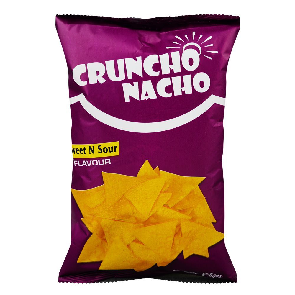 Cruncho Nacho Sweet & Sour Tortilla Chips, 45g - Main Image