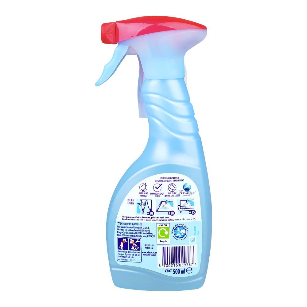 Febreze Pink Tulips & White Jasmine Fabric Refresher, 500ml - Image 2