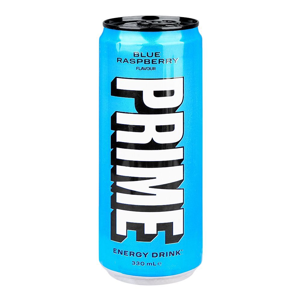 Prime Blue Raspberry Energy Drink, 330ml Can - Main Image