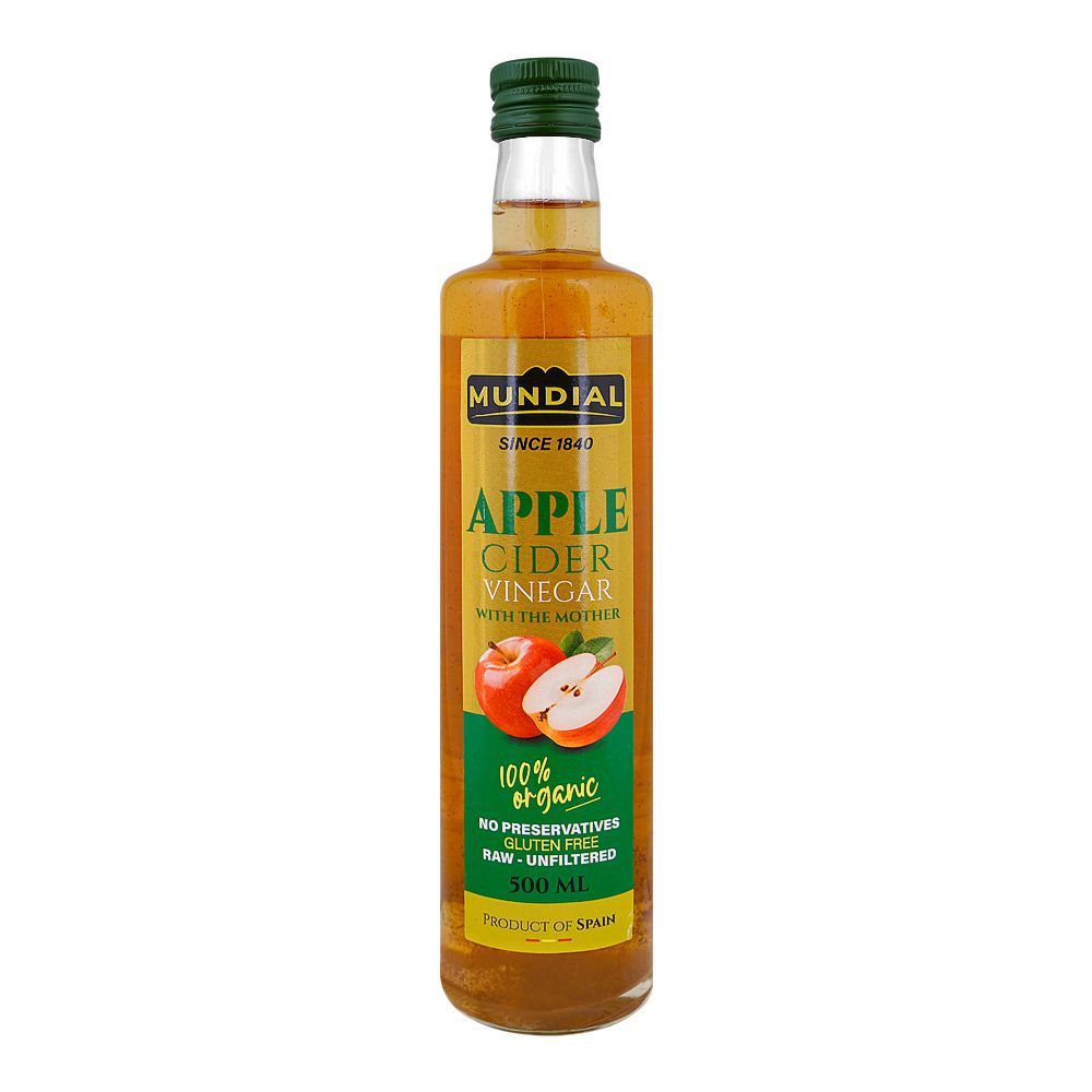 Mundial Apple Cider Vinegar, 500ml - Main Image