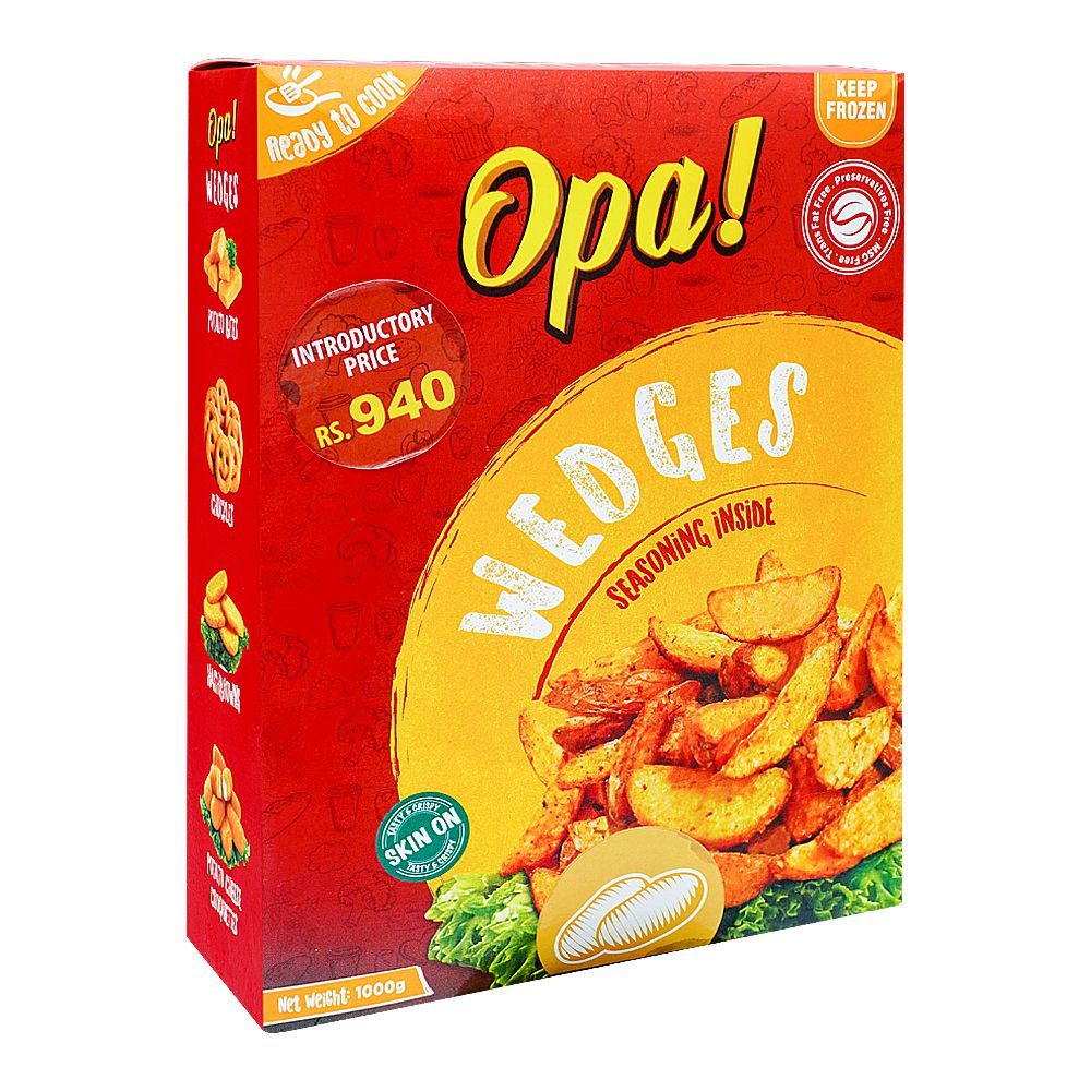 Opa! Potato Wedges, 1000g - Main Image