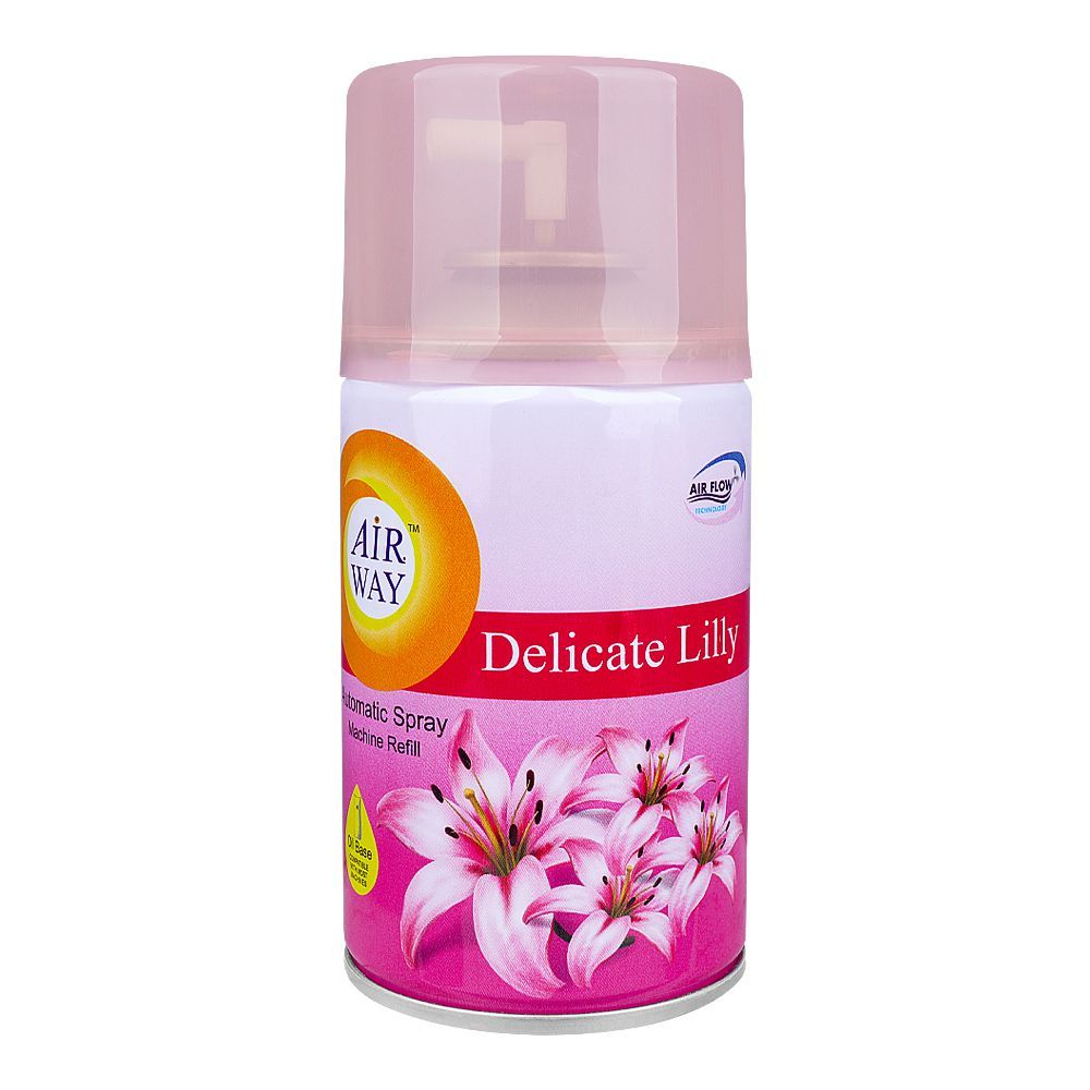 Air Way Delicate Lilly Air Freshener Spray Refill, 250ml - Main Image