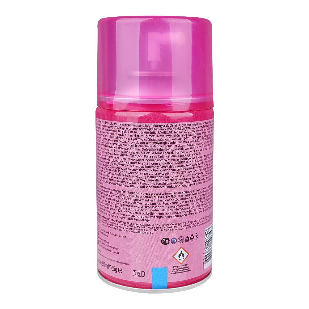 Air Way Cherry Blossom Air Freshener Spray Refill, 250ml - Image 2