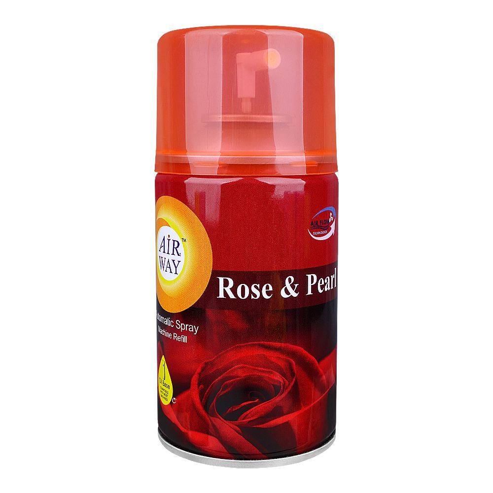 Air Way Rose & Pearl Air Freshener Spray Refill, 250ml - Main Image