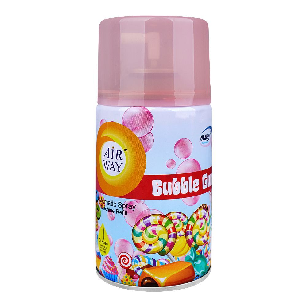 Air Way Bubble Gum Air Freshener Spray Refill, 250ml - Main Image