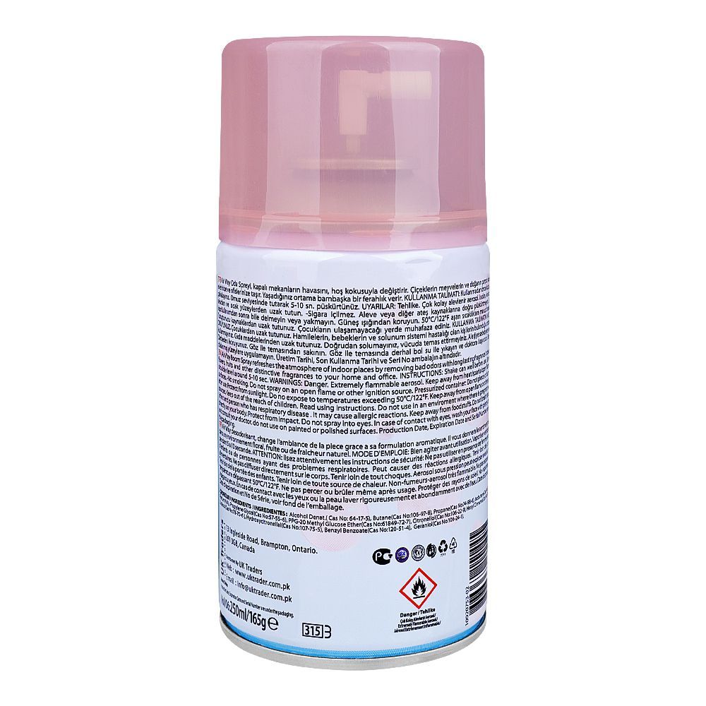 Air Way Bubble Gum Air Freshener Spray Refill, 250ml - Image 2