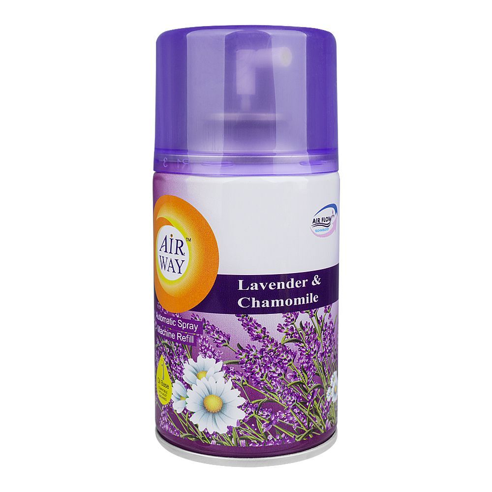 Air Way Lavender & Chamomile Air Freshener Spray Refill, 250ml - Main Image