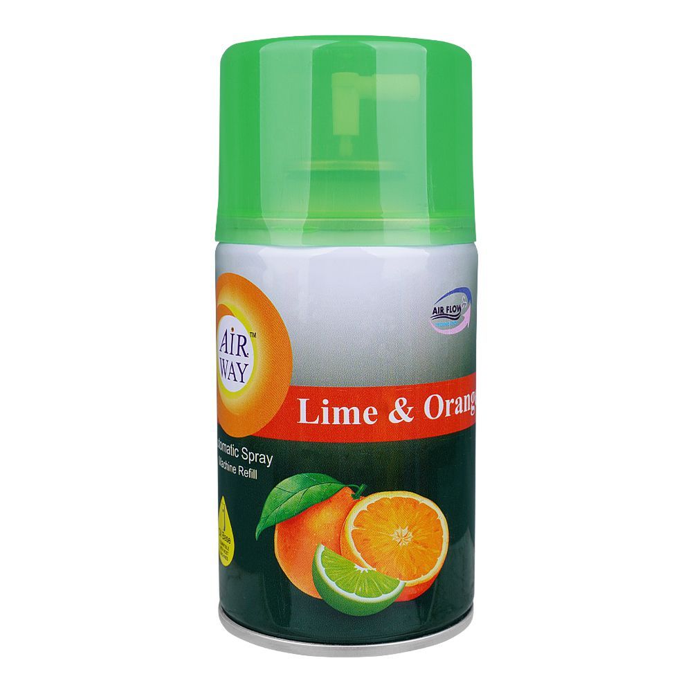 Air Way Lime & Orange Air Freshener Spray Refill, 250ml - Main Image