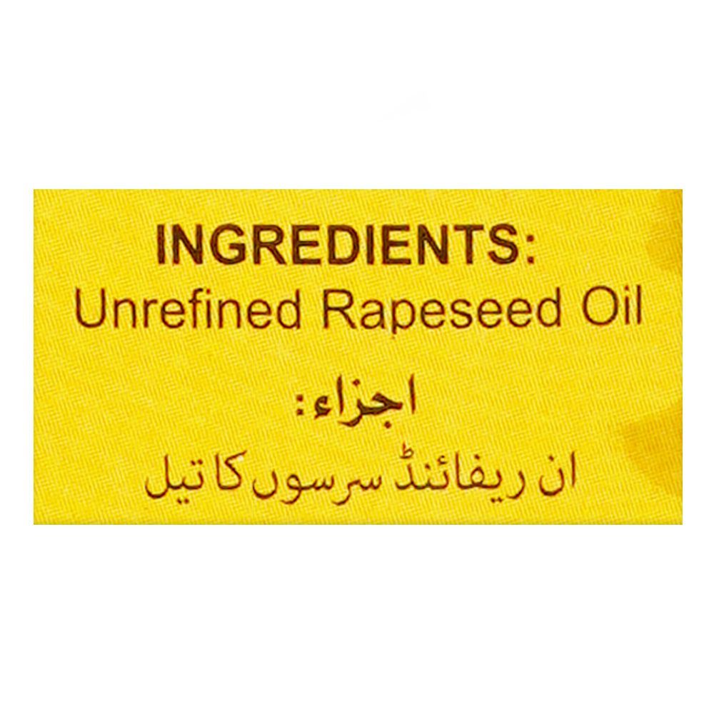 King Unrefined Rapeseed/Sarson Oil, 500ml - Image 3