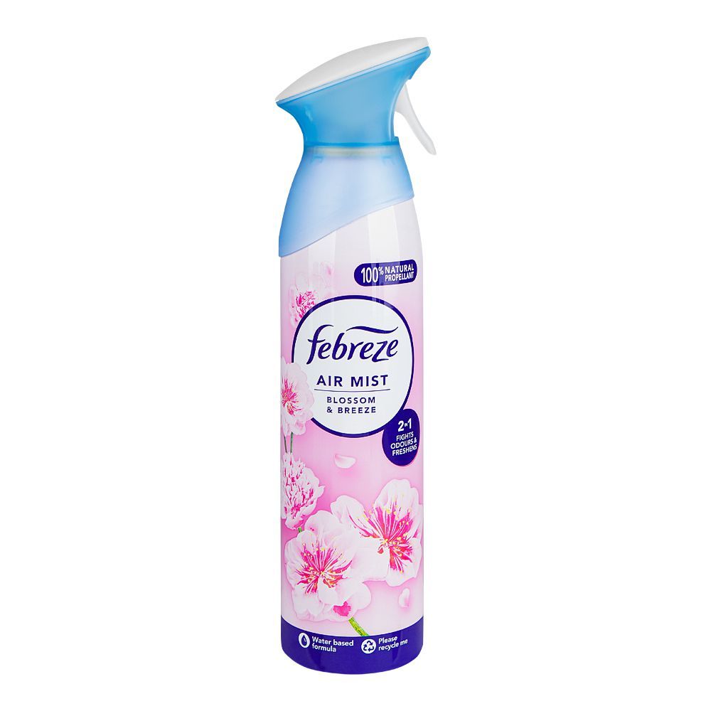 Febreze Blossom & Breeze Air Mist Spray, 185ml - Main Image