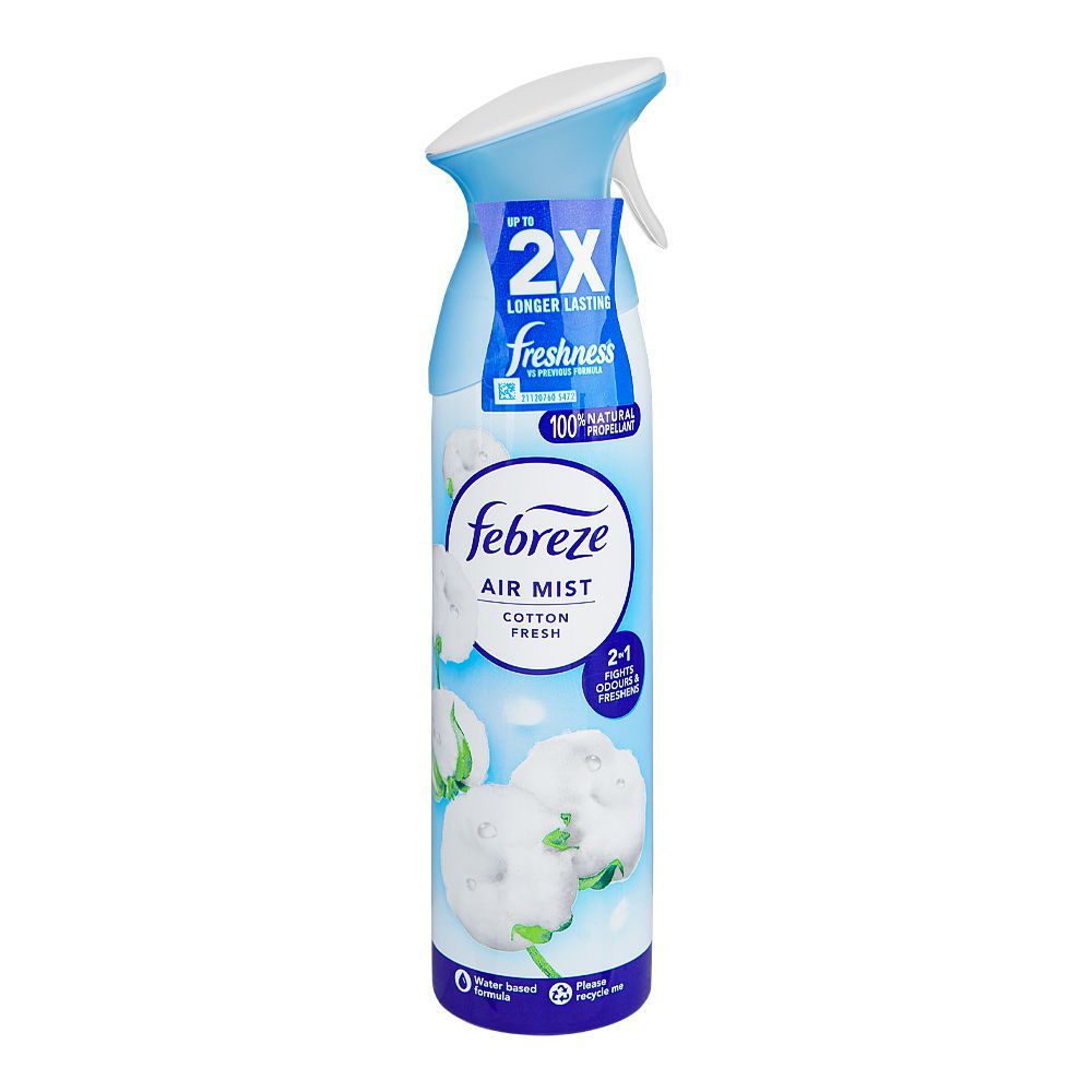 Febreze Cotton Fresh Air Mist Spray, 185ml - Main Image