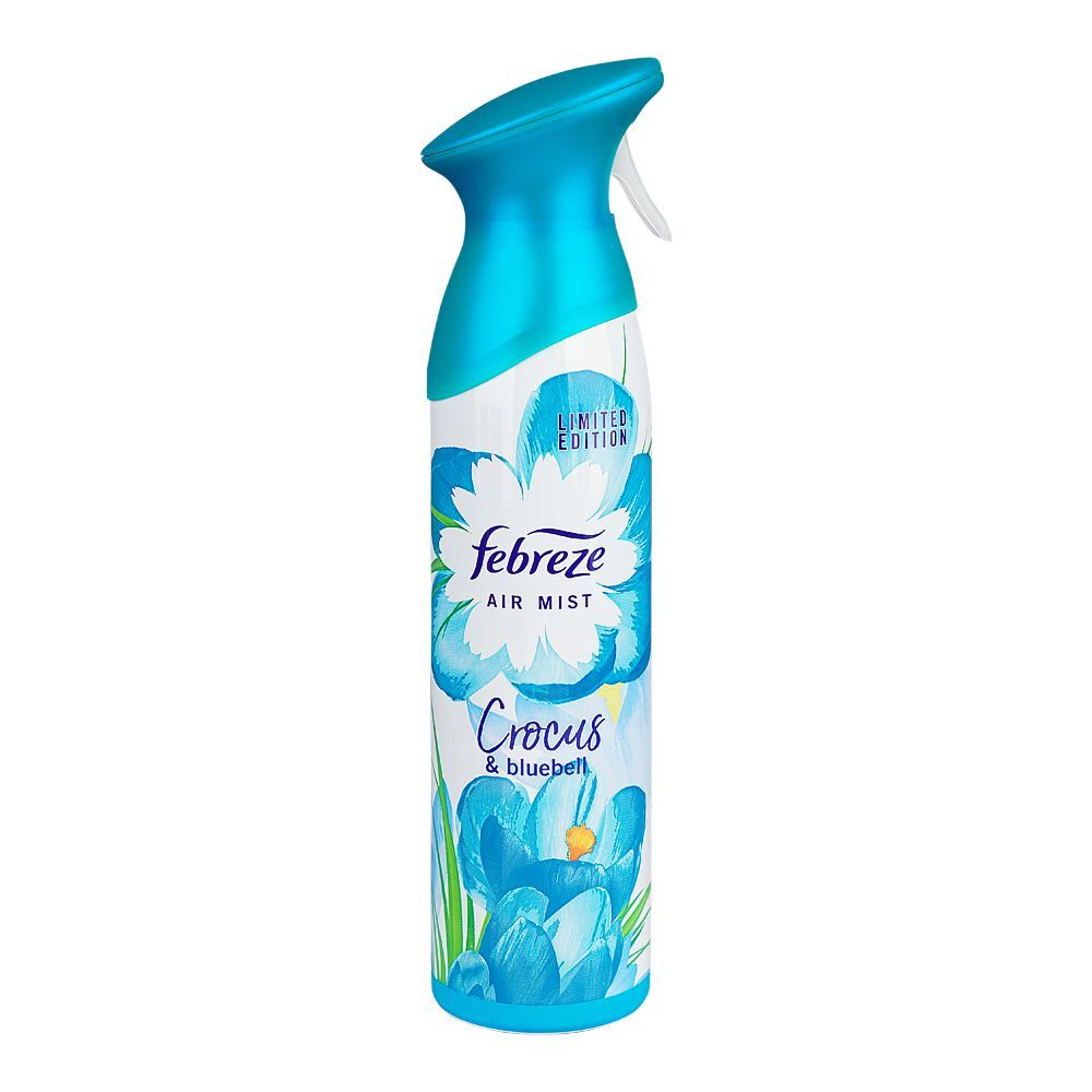 Febreze Crocus & Bluebell Air Mist Spray, 185ml - Main Image